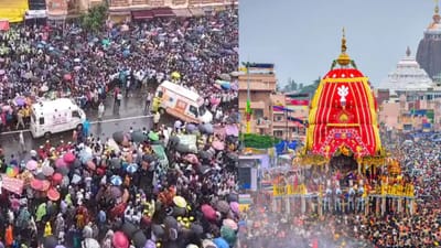 பூரி ஜெகன்னாதர் ரத யாத்திரையில் நெரிசல் 120 பேர் வரை படுகாயம்