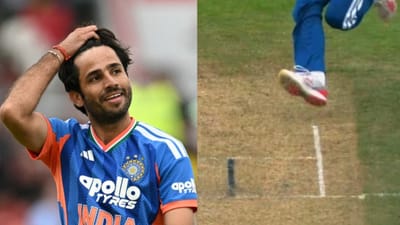 க்ரீஸுக்கு சைடில் வைத்தாலும் No Ball! பிஷ்னோய் செய்த தவறு என்ன?
