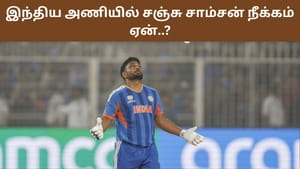 Team India: சஞ்சு சாம்சன் அணியிலிருந்து முற்றிலும் நீக்கப்பட்டாரா? பிசிசிஐ விளக்கம்! Team India: சஞ்சு சாம்சன் அணியிலிருந்து முற்றிலும் நீக்கப்பட்டாரா? பிசிசிஐ விளக்கம்!