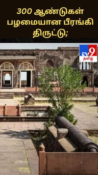 300 ஆண்டுகள் பழமையான பீரங்கி திருட்டு; 2 பேர் கைது – மீட்கும் பணி தீவிரம்...