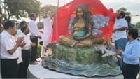 கோவையில் பஞ்சபூதங்களின் பெருமை பேசும் பிரம்மாண்ட சிற்பங்கள்!...