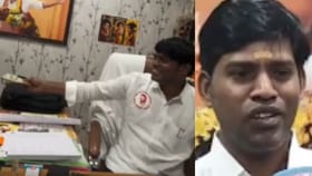 லஞ்ச புகாரில் சிக்கிய செங்கல்பட்டு தவெக நிர்வாகி.. கட்சி தலைமை அதிரடி ஆக்‌ஷன்.. தூக்கி அடிக்கப்பட்ட வீராசாமி!...