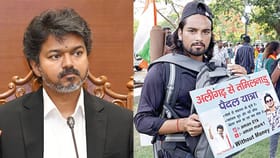 முதல்வர் விஜய்யை பார்க்கணும்… 2000 கி.மீ நடந்தே வந்த உ.பி. இளைஞர் – வைரலாகும் வீடியோ...
