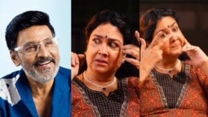 அவரை அந்த நிலையில் என்னால் பார்க்கமுடியாது - கண்கலங்கிய ஊர்வசி!