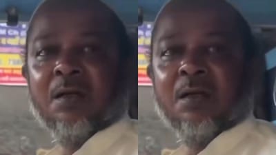 செயலி மூலம் இ ரிக்‌ஷாவை நிறுத்தியதால் கண்ணீர் மல்க பேசிய நபர்!