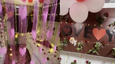 முதலிரவு அறையாக மாறிய ரயிலின் ஏசி கோச் கேபின்!