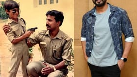 இந்த போட்டோவில் போலீஸ் கெட்டப்பில் இருக்கும் சிறுவன் யார் தெரியுமா?  கிரிக்கெட் டூ நடிகரானவர் இவர்!...