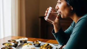 Health Tips: சாப்பிடும்போது தண்ணீர் குடிக்கும் பழக்கம் உண்டா? இது உடலுக்குள் என்ன செய்யும்? Health Tips: சாப்பிடும்போது தண்ணீர் குடிக்கும் பழக்கம் உண்டா? இது உடலுக்குள் என்ன செய்யும்?