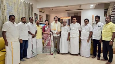 அதிமுக எம்.எல்.ஏக்கள் 5 பேர் பாமக தலைவர் அன்புமணியுடன் சந்திப்பு