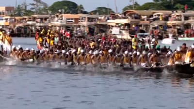 விமரிசையாக நடைபெற்ற கேரளம் நேரு கோப்பை படகு போட்டி!