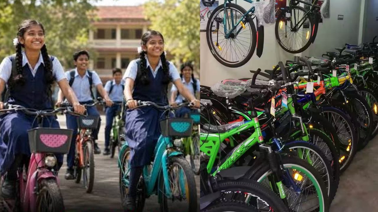 அரசு மற்றும் அரசு உதவி பெறும் பள்ளிகளில் 11ஆம் வகுப்பு பயிலும் சுமார் 5.32 லட்சம் மாணவர்களுக்கு, ரூ.277 கோடி மதிப்பில் ஹெல்மெட் மற்றும் தண்ணீர் பாட்டில் வைக்கும் வசதியுடன் கூடிய நவீன வடிவமைப்பிலான மிதிவண்டிகள் வழங்கப்பட உள்ளன.