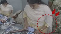 வாடிக்கையாளர் போல வந்து சைலண்ட் திருட்டு.. ஐபோனை அமுக்கிய பெண்!...
