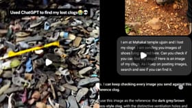 Viral Video : காணாமல் போன செருப்பை கண்டுபிடிக்க உதவிய சாட்ஜிபிடி.. இணையத்தில் வைரலாகும் வீடியோ!...