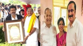 சௌமியா அன்புமணியின் தந்தைக்கு உயரிய ‘தகைசால் தமிழர்’ விருது.. மேடையில் கௌரவித்த முதல்வர் விஜய்!!...