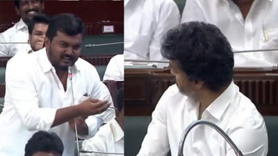 முதல்வரை திரும்பி பார்க்க வைத்த எம்எல்ஏவின் பேச்சு