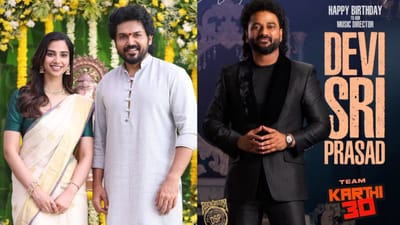 கார்த்தியின் 30வது படத்தில் இசையமைப்பாளராக இணைந்த DSP!
