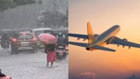 சென்னையில் கனமழை - வானில் வட்டமடிக்கும் 6 விமானங்கள் - தரையிறங்க முடியாததால் பரபரப்பு...