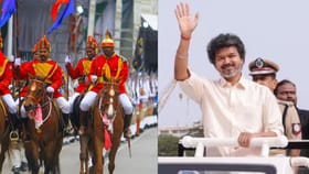 சென்னையில் 5 அடுக்கு பாதுகாப்பு.. கோட்டை கொத்தளத்தில் கொடியேற்றும் முதலமைச்சர் விஜய்.....