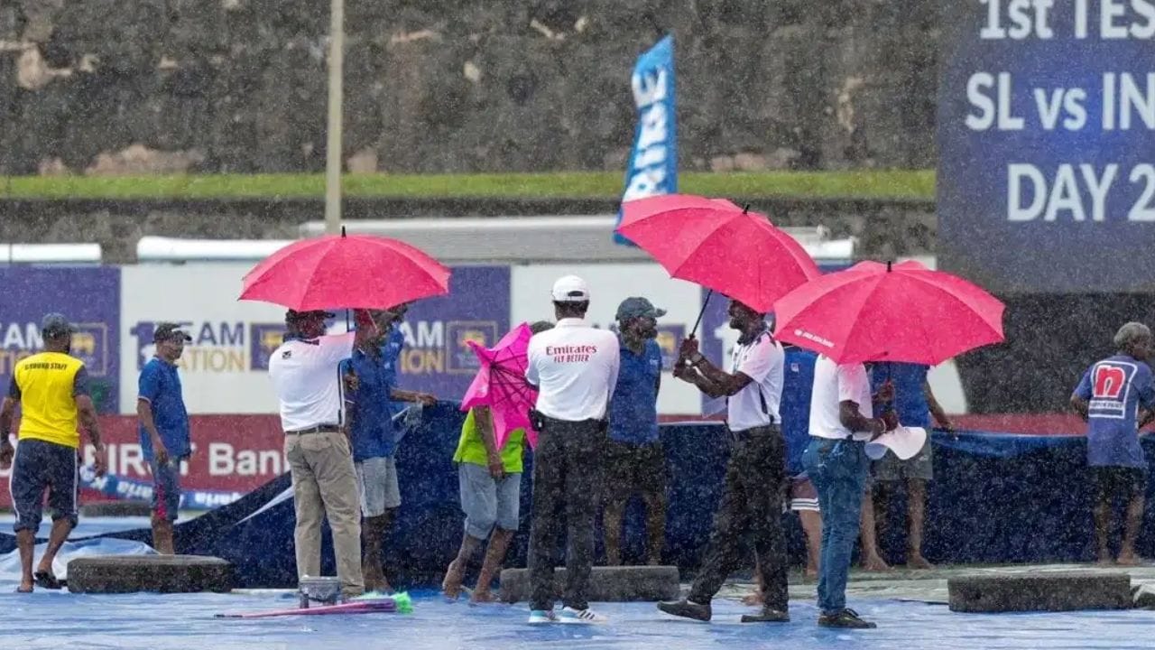 IND vs SL Test : காலியில் மீண்டும் மழை இந்திய அணிக்குத் தடையாக இருக்குமா? 3ம் நாளில் வானிலை எப்படி?