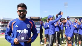IND vs SL: அதிக வயதில் இந்திய அணிக்காக அறிமுகம்.. சிறப்பு பட்டியலில் இணைந்த சரன்ஷ் ஜெயின்!...
