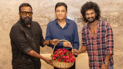 டிசி பட தயாரிப்பாளரை சந்தித்து நன்றி சொன்ன லோகேஷ் கனகராஜ்!