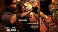 மாளவிகா மோகனனின் பர்த்டே போஸ்டரை வெளியிட்ட சர்தார் 2 படக்குழு!...