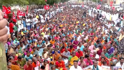 தேனியில் ஒன்று திரண்ட 98 மலை கிராம மக்கள்.. மாபெரும் போராட்டம்!!