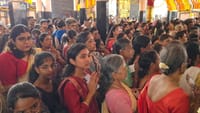 கோவையில் களைகட்டிய ஓணம் பண்டிகை.. கோவிலில் சிறப்பு வழிபாடு!...