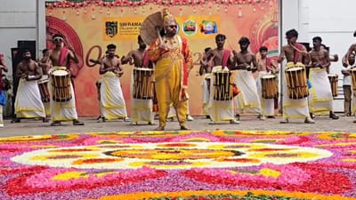 கோவை கல்லூரியில் உற்சாக ஓணம் கொண்டாட்டம்!