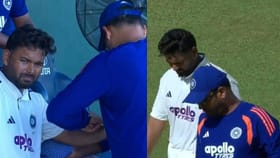 IND vs SL: பேட்டிங் செய்யும்போது கையில் பட்ட பந்து.. பாதியில் வெளியேறிய ரிஷப் பண்ட்!...