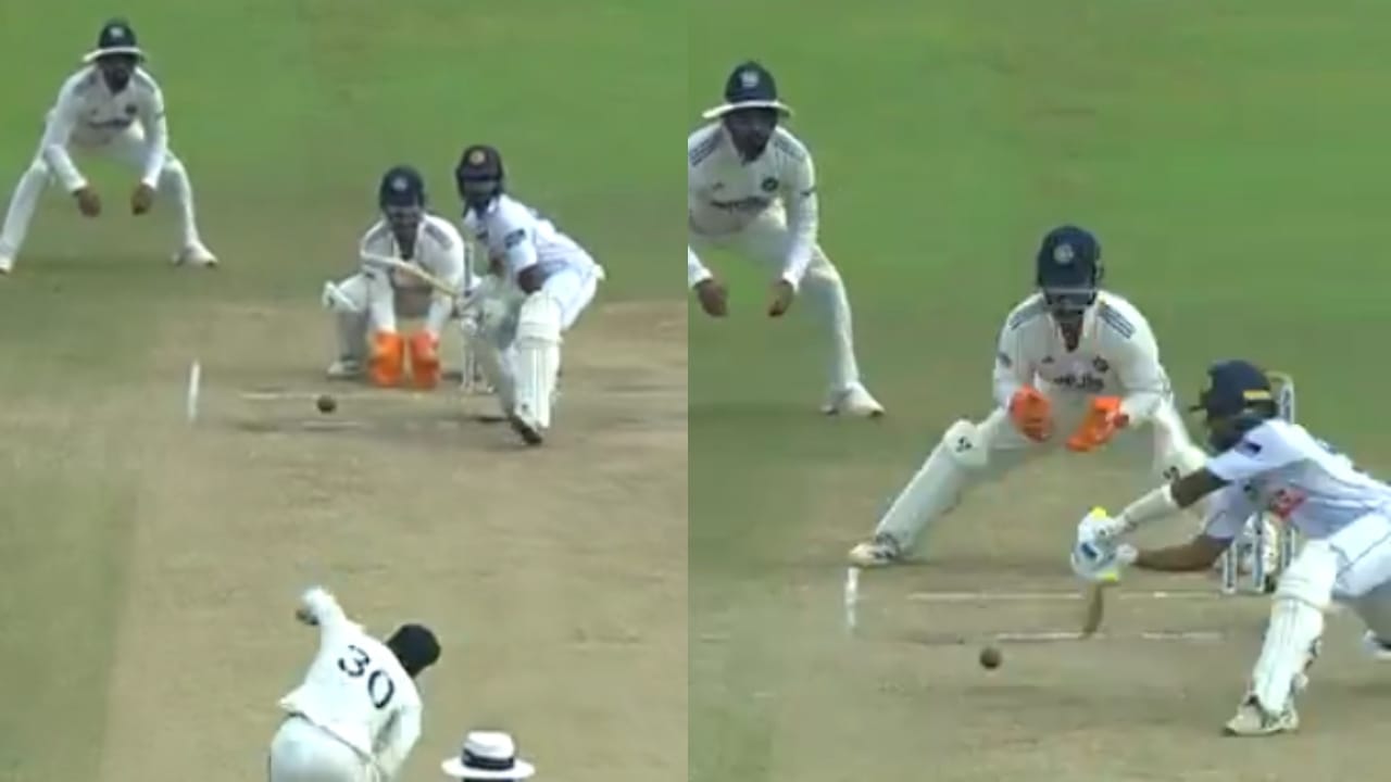 IND vs SL: மானவின் மாயாஜால சுழல்.. ரிஷப் பண்ட் ‘ராக்கெட்’ ஸ்டம்பிங்.. வைரலாகும் வீடியோ!