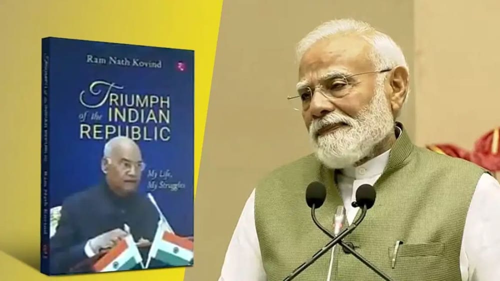 ராம்நாத் கோவிந்தின் சுயசரிதை .. பிரதமர் மோடி புகழாரம்
