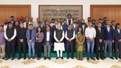 ஸ்டார்ட்அப் நிறுவன CEOக்களை சந்தித்து உரையாற்றிய பிரதமர் மோடி