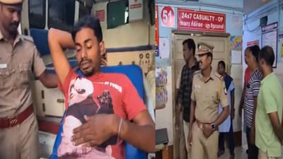 கடலூரில் தப்பியோட முயன்ற ரவுடி.. சுட்டுப் பிடித்த போலீசார்!!