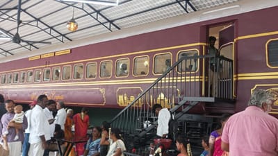 சேலத்தில் துவங்கப்பட்ட ரயில் பெட்டி உணவகம் - மக்களிடையே வரவேற்பு