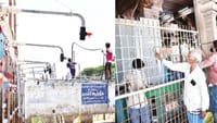 ஆடிப்பெருக்கு - நீராட ஷவர் அமைத்துக் கொடுத்த மாநகராட்சி!...