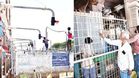 ஆடிப்பெருக்கு.. திருச்சியில் பொதுமக்கள் நீராட ஷவர் அமைத்துக் கொடுத்த மாநகராட்சி!...