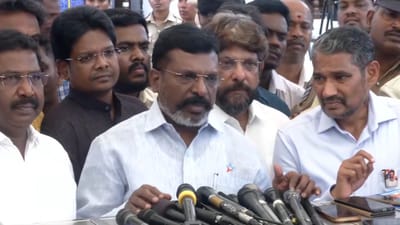 முதல்வரை சந்தித்து பேசிய விசிக தலைவர் திருமாவளவன்!