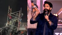 டாக்ஸிக் பட விழாவில் நடந்த விபத்து... மாணவர்களுக்கு காயம்...