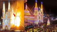 வேளாங்கண்ணி பெருவிழா கொடியேற்றத்தில் விபத்து.. பக்தர்கள் காயம்!!...
