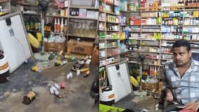 Viral Video: டிஜே இசையின் அதிர்வால் கடையில் இருந்த பொருட்கள் விழுந்த வைரல் வீடியோ.. இணையத்தில் ஏற்பட்ட விவாதம்.....