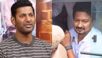 உதயநிதி பேசுனது தப்பு-னால தான் போலீஸ் அரெஸ்ட் பண்ணாங்க - விஷால்!...