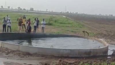 கிணற்றில் அங்கும் இங்கும் அலைமோதும் தண்ணீர் - வைரல் வீடியோ!