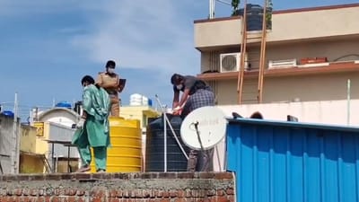 சேலத்தில் தண்ணீர் தொட்டிக்குள் பெண் சடலம்.. திடுக்!!