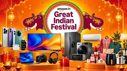 அமேசான் கிரேட் இந்தியன் ஃபெஸ்டிவல் சேல் - சிறப்பு தள்ளுபடி!