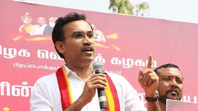 திமுக - அதிமுக கூட்டு சதி.. அமைச்சர் அருண்ராஜ் குற்றச்சாட்டு.....