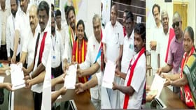 இடைத்தேர்தல்: திமுக, அதிமுக, தவெக வேட்பாளர்களின் வேட்பு மனு ஏற்பு
