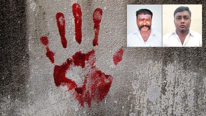 தந்தையை கொன்று மாரடைப்பால் இறந்ததாக நாடகமாடிய மகன்- மனைவி!