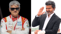 அஜித்குமாரின் கார் பந்தயத்தை துவங்கி வைக்கும் முதல்வர் விஜய்...