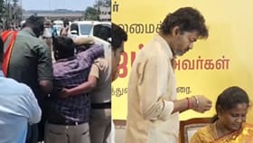 முதல்வர் விஜய்யை பார்க்க வந்த 3க்கும் மேற்பட்டோர் மயக்கம்...